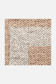 Jute-Haptiek Ava Crema Tapijt