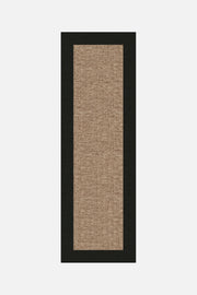 Jute-Haptiek Alisa Espresso Tapijt - Teppana