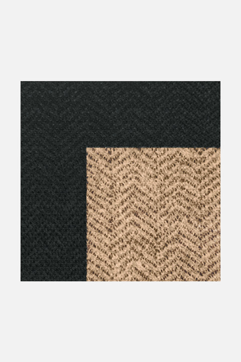 Jute-Haptiek Alisa Espresso Tapijt - Teppana