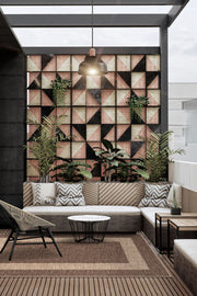 Jute-Haptiek Madison Mokka Tapijt - Teppana