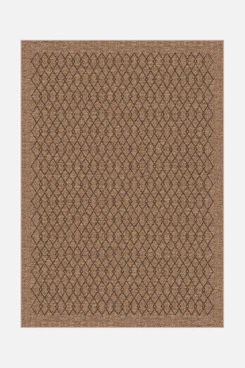 Jute-Haptiek Maddie Mokka Tapijt - Teppana