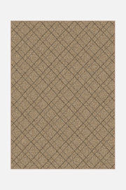 Jute-Haptiek Dalia Mokka Tapijt - Teppana