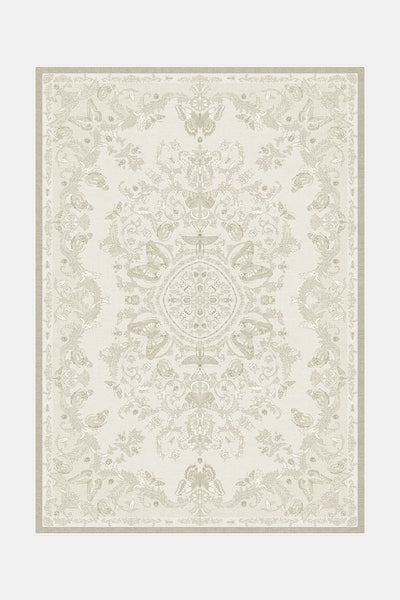 Nymphalis Beige Vloerkleed - Teppana