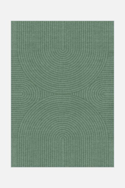 Zen Groen Vloerkleed - Teppana