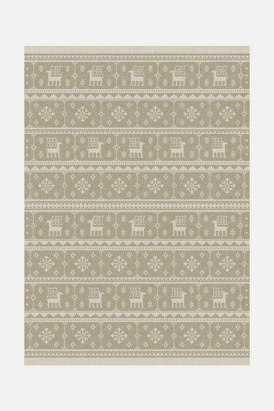 Rendier Biscuit Vloerkleed - Teppana