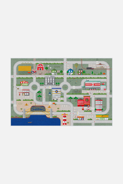 Speelkleed Wegen Kleurrijk - Teppana