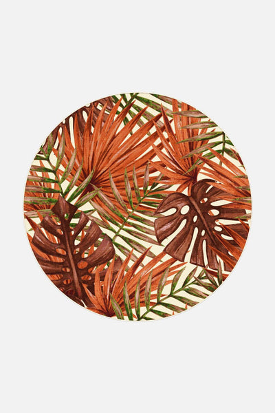 Outdoor Palm Rode Kardinaal Tapijt - Teppana