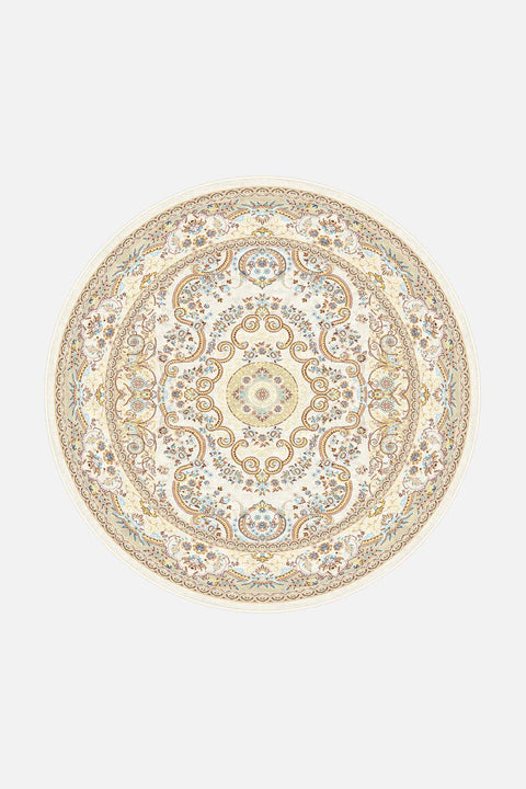 Flora Beige Tapjit - Teppana