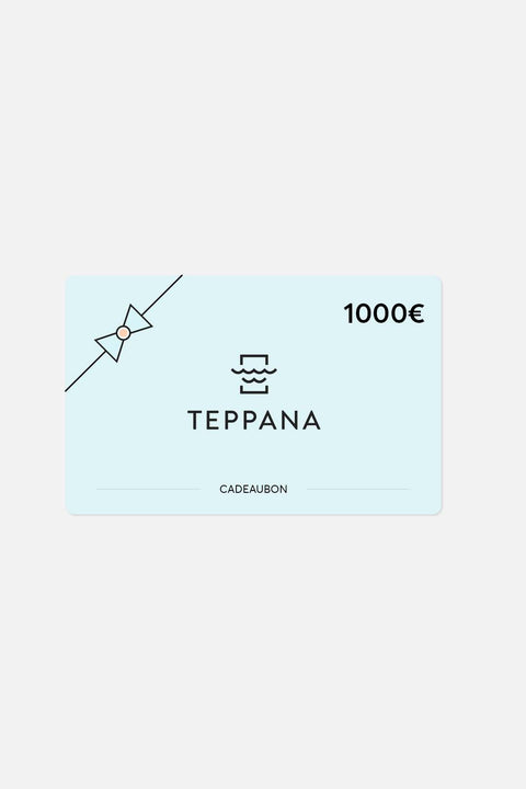 Teppana Cadeaubon ter waarde van 1000€