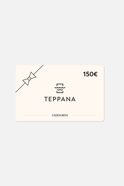 Teppana Cadeaubon ter waarde van 150€