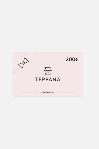 Teppana Cadeaubon ter waarde van 200€